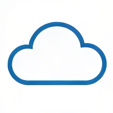 Cloud Backend Services Icon